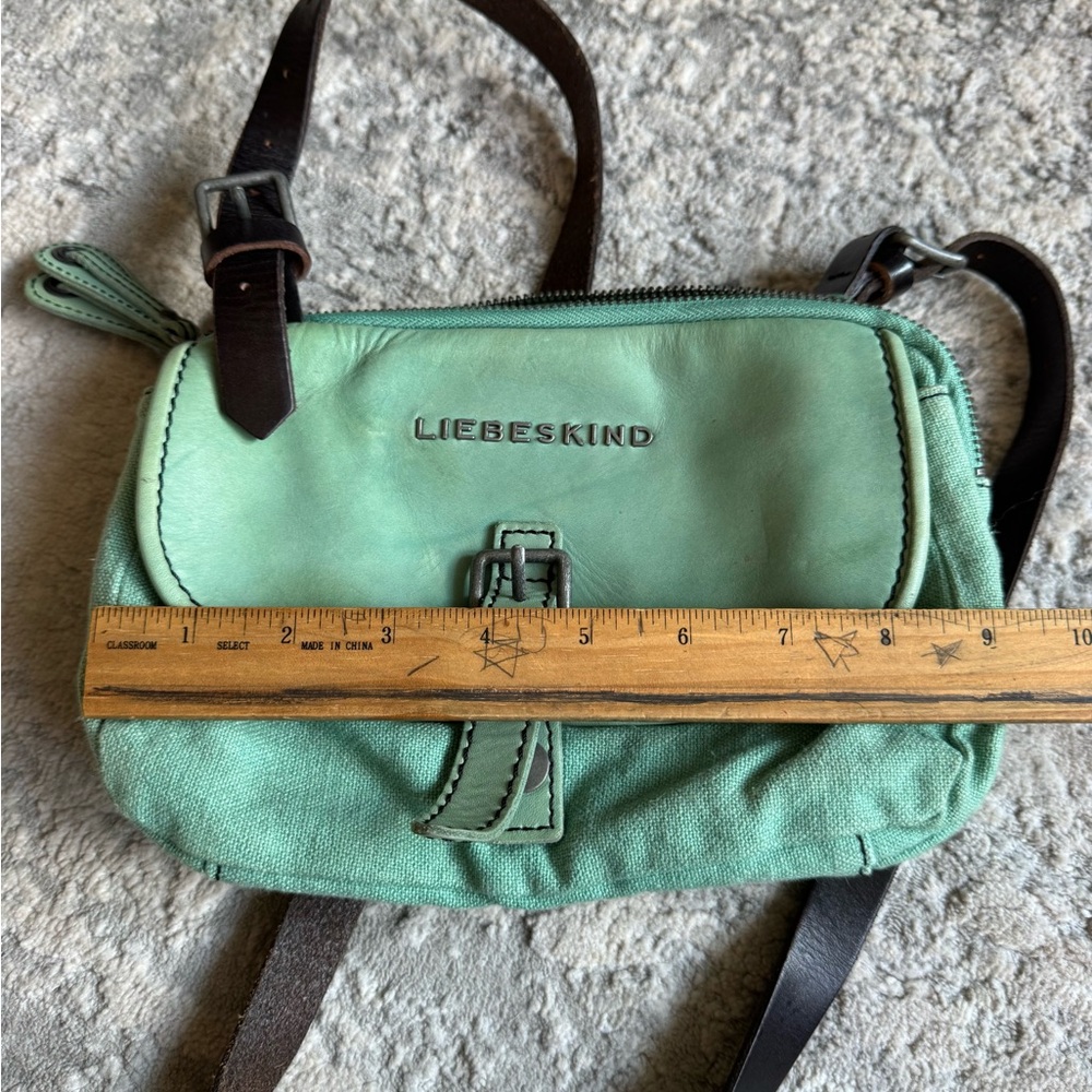 Liebeskind Berlin Canvas And Cow Leather Purse With Dust Bag - Picture 9 of 10